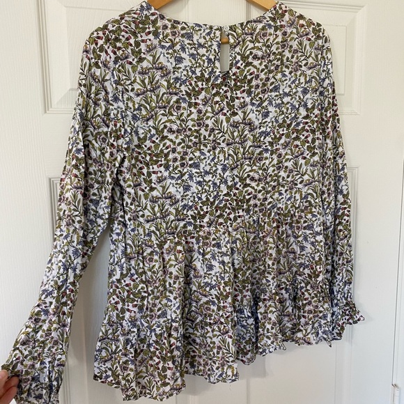 Jane and Delancey Multicolor Floral Blouse - Picture 5 of 5